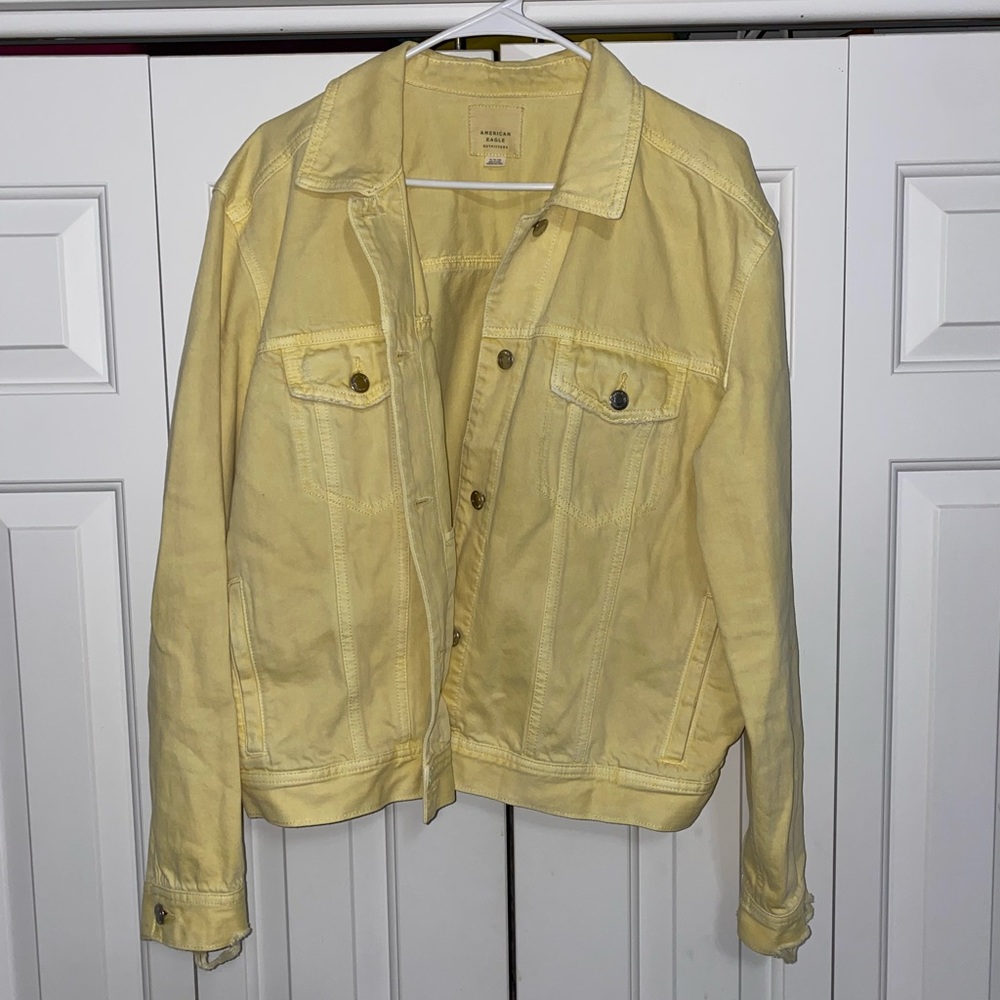 Yellow Denim Jacket